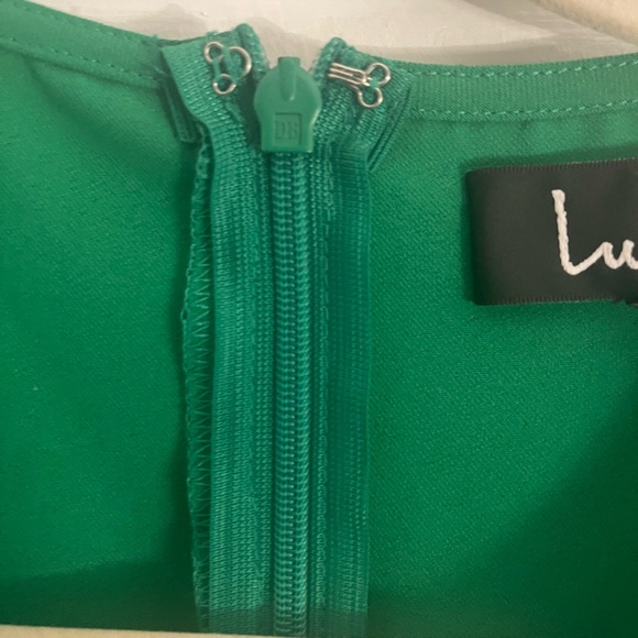 Lulus Green Long Sleeve Dress - Picture 6 of 6